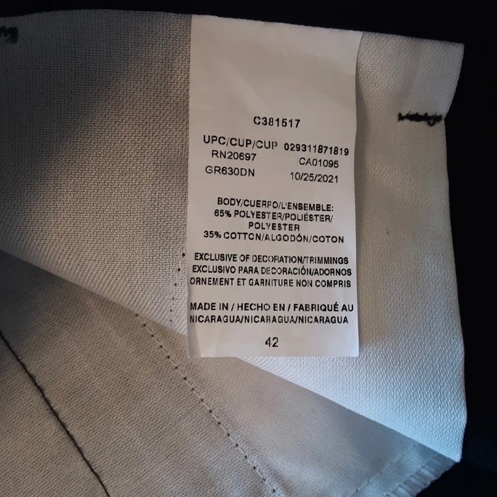 Dickies Men’s Size 42 Flex Work Short Relaxed Fit Navy Workwear Flat Front NWT - Picture 2 of 9